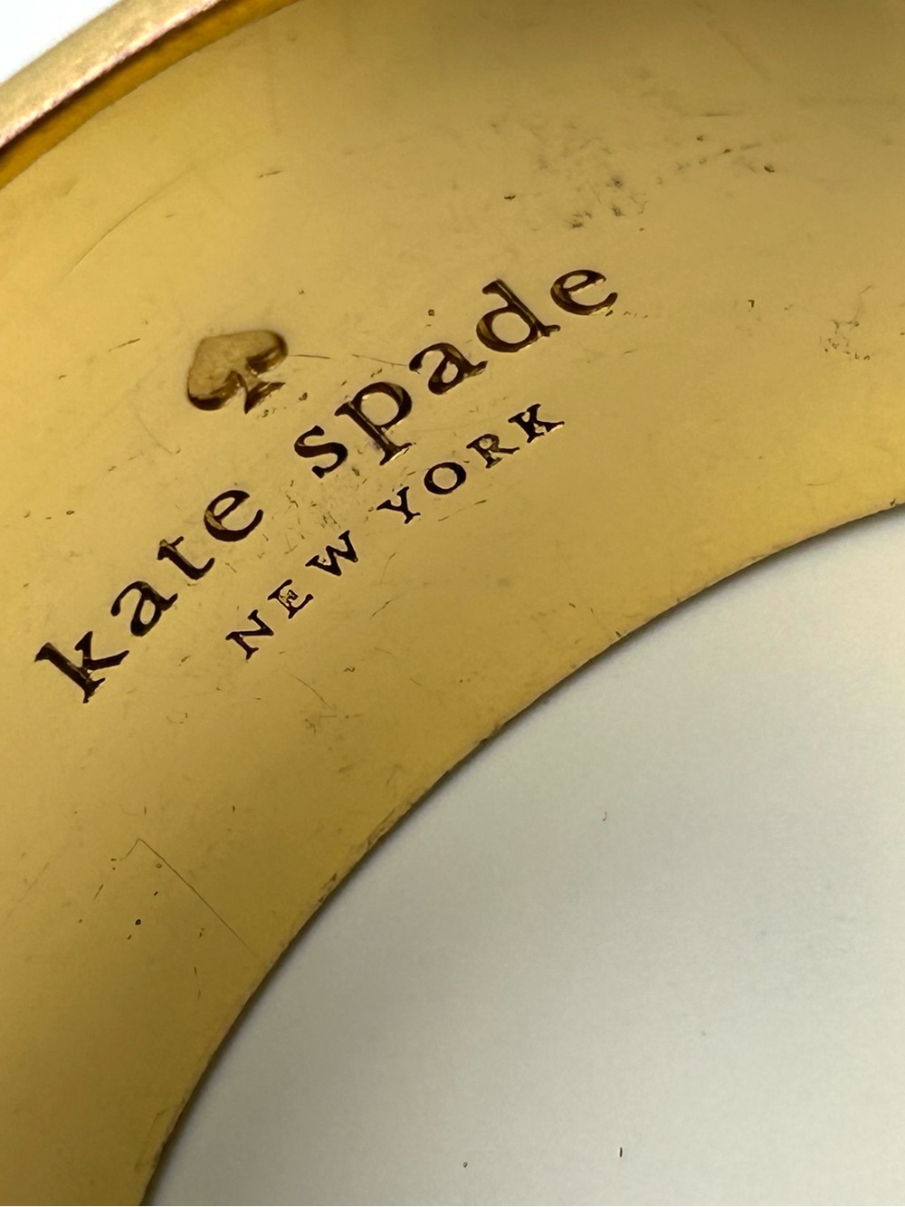 Kate Spade Be Art and Part Of Mondrian Collection Hinged Bangle Bracelet - Picture 5 of 5